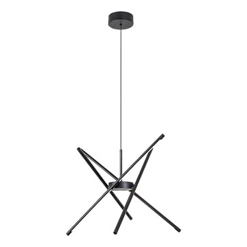 Rabalux - LED-kattokruunu johdossa LED/40W/230V 3000K musta