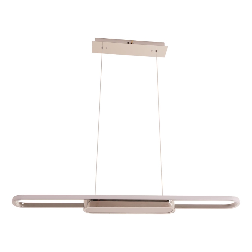 Rabalux - LED-kattokruunu johdossa LED/48W/230V 4000K mattakromi