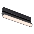 Rabalux - LED Kattovalaisin 1-vaihekiskoon LED/12W/230V 3000K 22 cm musta