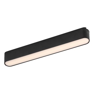 Rabalux - LED Kattovalaisin 1-vaihekiskoon LED/12W/24V 3000K 22 cm musta