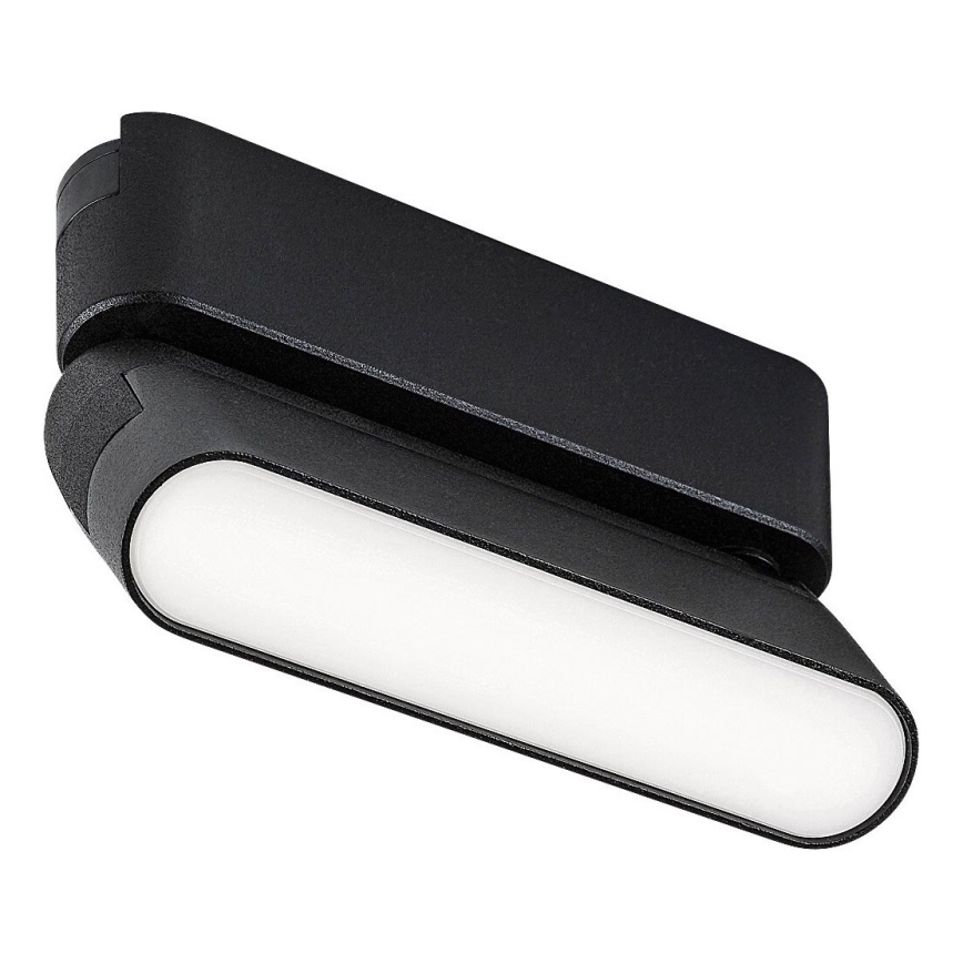 Rabalux - LED Kattovalaisin 1-vaihekiskoon LED/6W/24V 4000K 11,5 cm musta