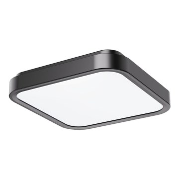 Rabalux - LED-kattovalaisin kylpyhuoneeseen LED/18W/230V IP44 4000K 25x25 cm musta