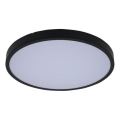 Rabalux - LED-kattovalaisin kylpyhuoneeseen LED/24W/230V 3000/4000/6000K IP44 halkaisija 35,5 cm musta