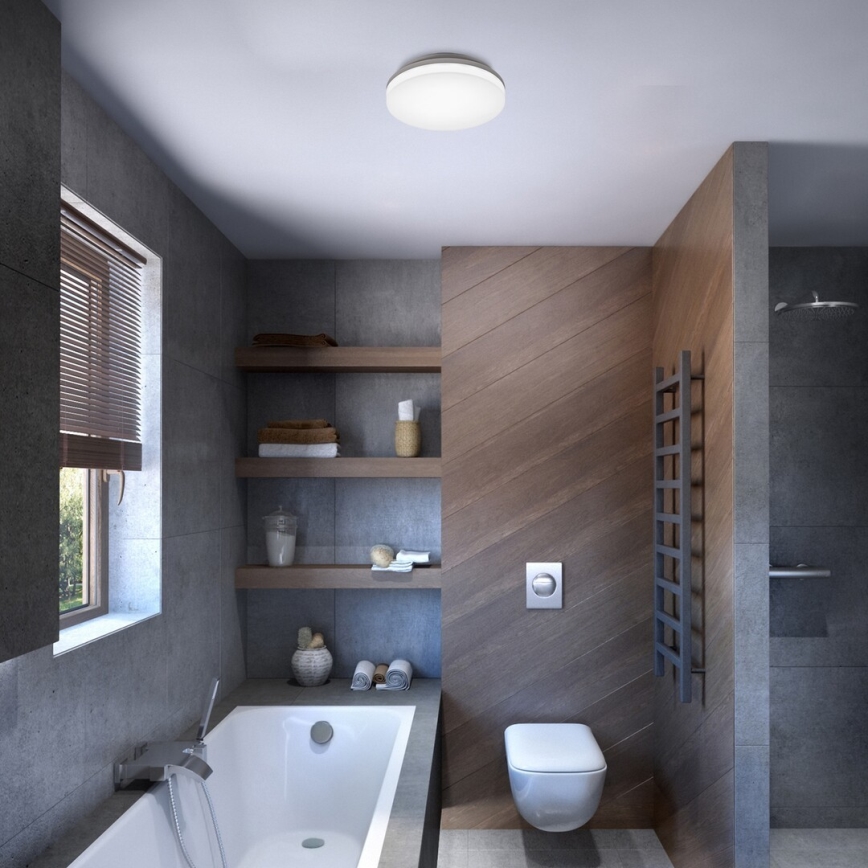 Rabalux – LED-kattovalaisin kylpyhuoneeseen, 24 W, 230 V, IP54, 3000 K/4000 K/6000 K, Ø 28 cm