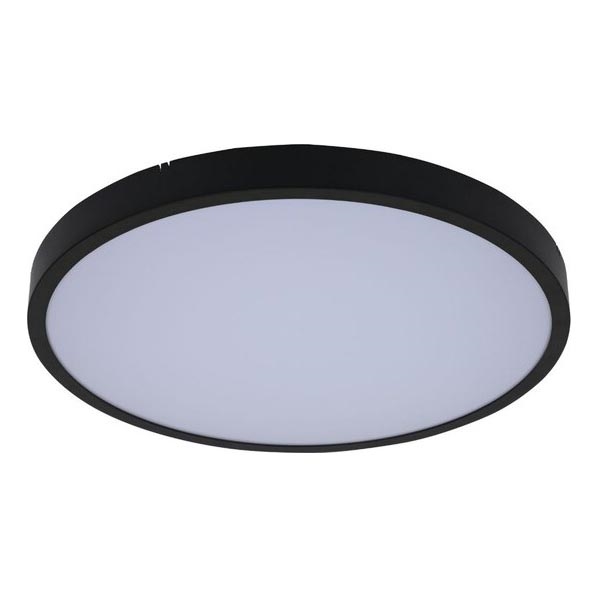 Rabalux - LED-kattovalaisin kylpyhuoneeseen LED/36W/230V 3000/4000/6000K IP44 halkaisija 42 cm musta