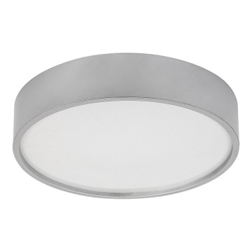 Rabalux - LED-kattovalaisin LED/18W/230V IP44 4000K hopea halkaisija 28 cm