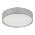 Rabalux - LED-kattovalaisin LED/18W/230V IP44 4000K hopea Ø 28 cm