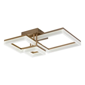 Rabalux - LED-kattovalaisin LED/22W/230V 3000/4000/6500K kulta 47x47 cm