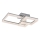 Rabalux - LED-kattovalaisin LED/22W/230V 3000/4000/6500K mattakromi