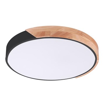 Rabalux - LED-kattovalaisin LED/24W/230V musta/tammi