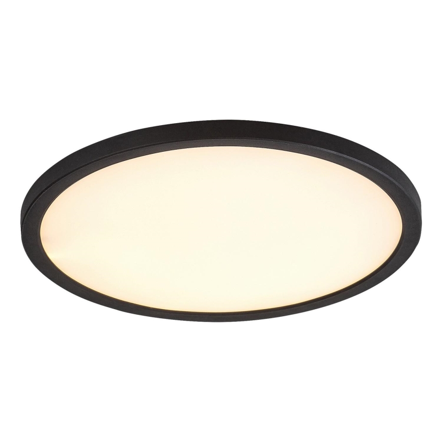 Rabalux - LED-kattovalaisin LED/36W/230V 3000/4000/6000K halkaisija 40 cm musta