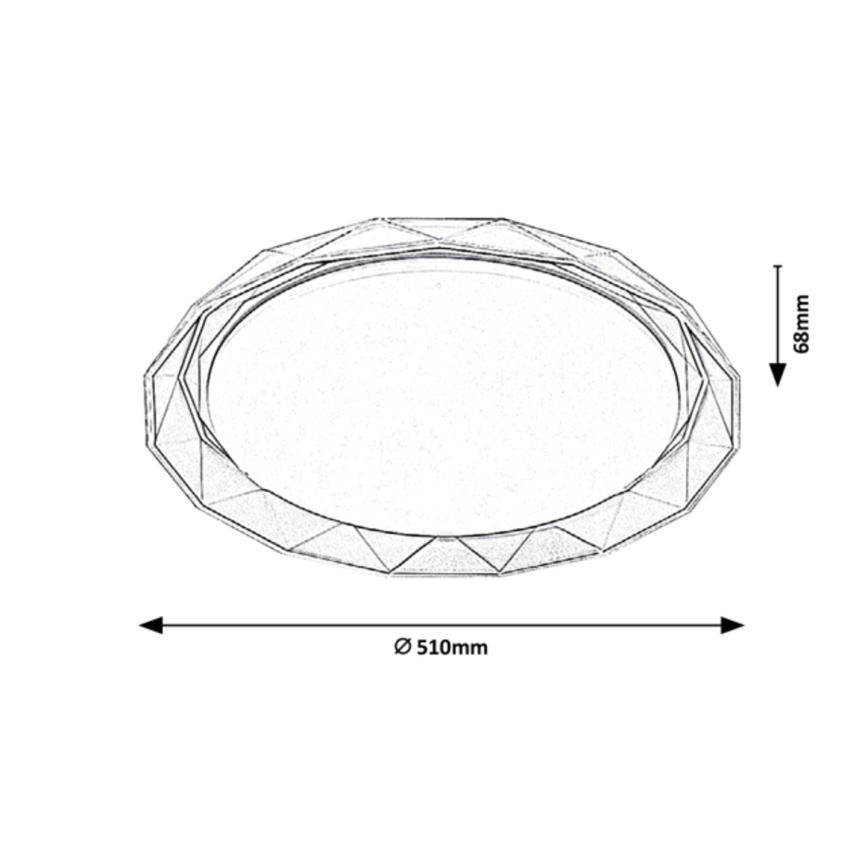 Rabalux - LED-kattovalaisin LED / 48W / 230V
