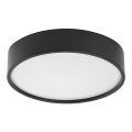 Rabalux - LED-kattovalaisin sensorilla LED/19W/230V IP44 4000K halkaisija 28,5 cm musta