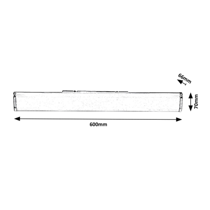 Rabalux - LED Kylpyhuoneen seinävalaisin LED/14W/230V IP44