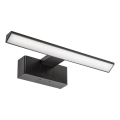 Rabalux - LED-peilivalaisin kylpyhuoneeseen LED/6W/230V IP44 30 cm musta