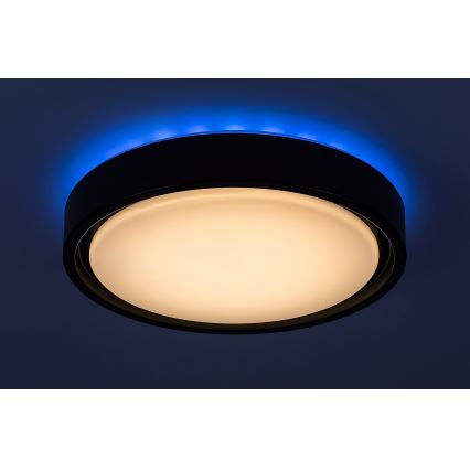 Rabalux - LED RGB himmennettävä kattovalaisin anturilla LED/28W/230V 2700-5000K halkaisija 36 cm + kaukosäädin
