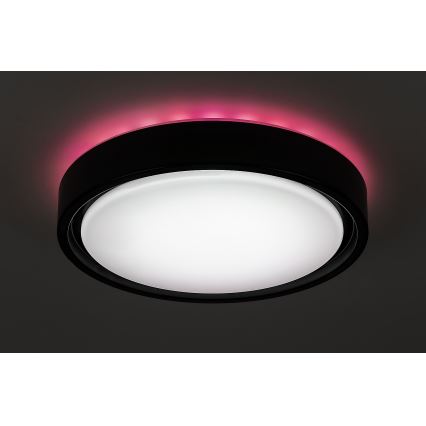Rabalux - LED RGB himmennettävä kattovalaisin anturilla LED/28W/230V 2700-5000K halkaisija 36 cm + kaukosäädin