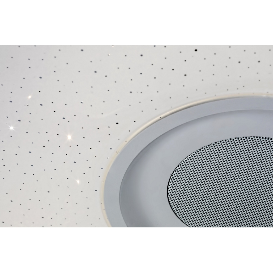 Rabalux - LED RGB himmennettävä kattovalaisin kaiuttimella LED / 18W / 230V + RC