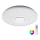 Rabalux - LED RGB himmennettävä kattovalaisin kaiuttimella LED/24W/230V Wi-Fi Tuya + kaukosäädin