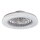 Rabalux - LED RGB Himmennettävä kattovalaisin tuulettimella LED/48W/230V 3000-6500K + kauko-ohjaus
