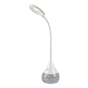 Rabalux - LED RGB Himmennettävä pöytävalaisin LED/4W/230V valkoinen