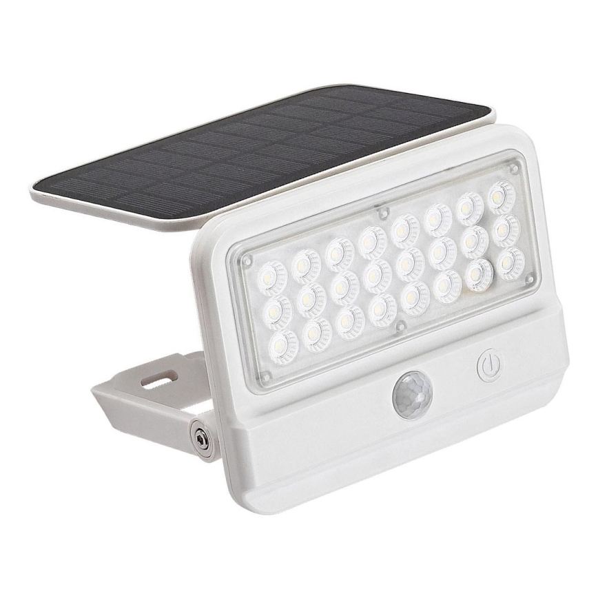 Rabalux - LED-seinäaurinkovalaisin anturilla LED/7W/3,7V IP54 valkoinen