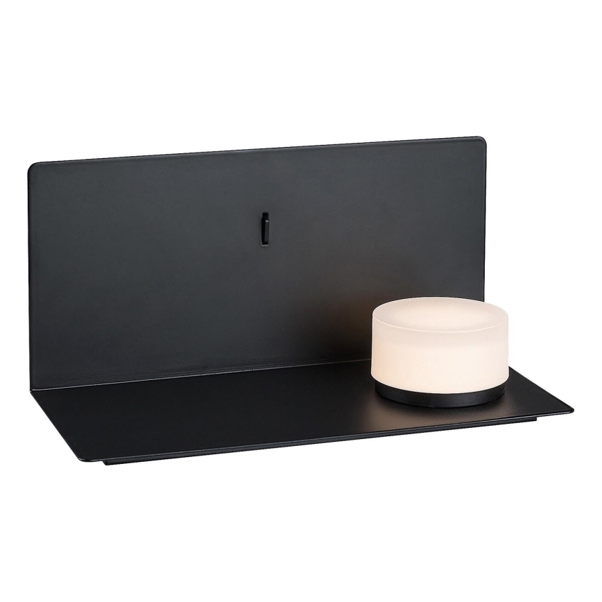 Rabalux - LED Seinävalo hyllyllä ja USB portem LED/6W/230V 3000K