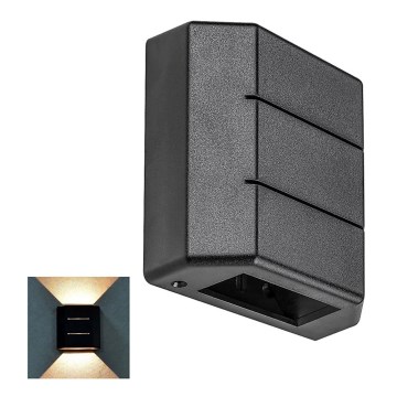 Rabalux - LED-ulkoseinävalo LED/6W/230V IP54 musta