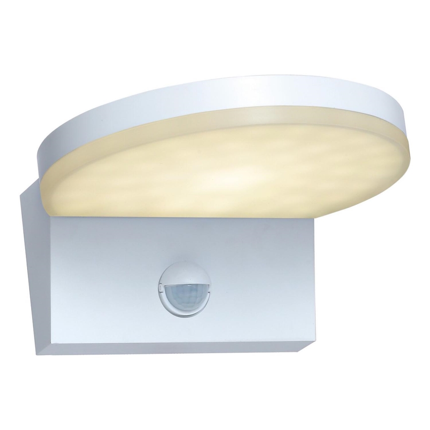 Rabalux - LED Ulkovalo anturilla LED/9W/230V 2700/4000/6500K IP54 valkoinen
