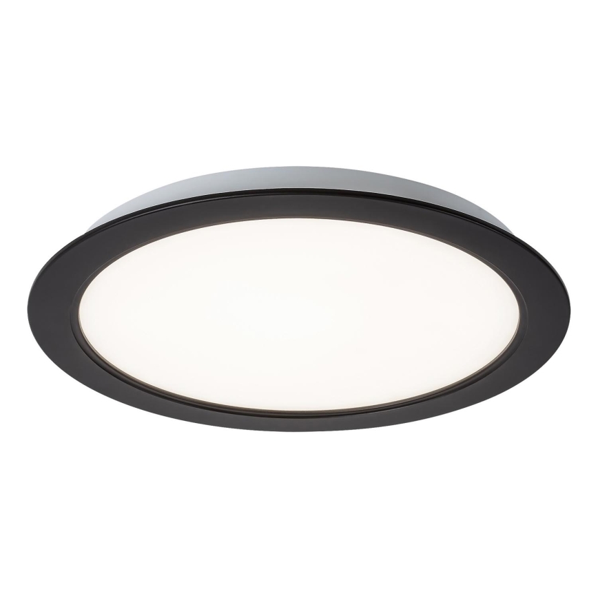 Rabalux - LED upotettava valo LED/18W/230V halkaisija 22 cm musta
