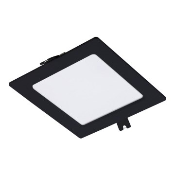 Rabalux - LED upotettava valo LED/6W/230V 12x12 cm musta