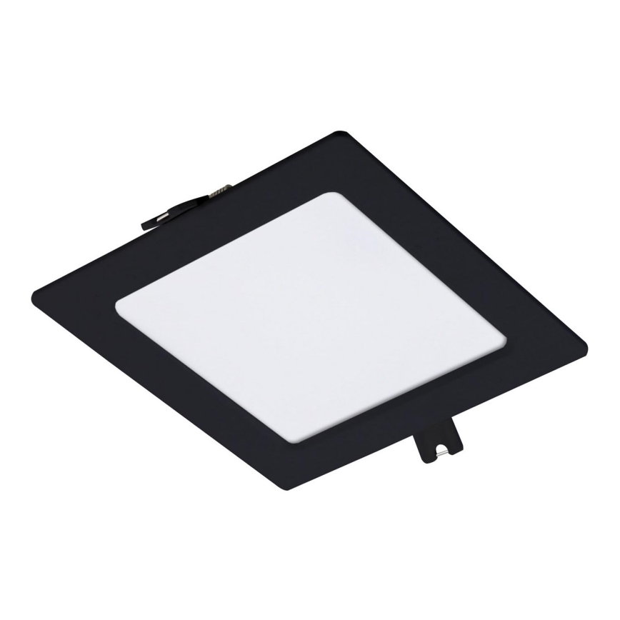 Rabalux - LED upotettava valo LED/6W/230V 12x12 cm musta