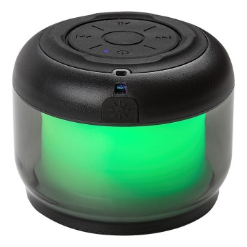 Rabalux - RGB Pöytävalaisin kaiuttimella RGB/3W/3,7V 500mAh