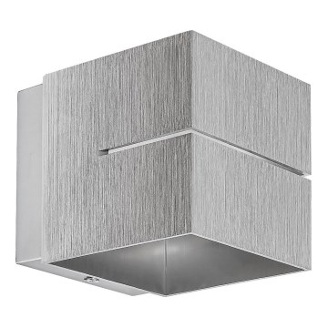 Rabalux - Seinävalaisin 1xG9/10W/230V harmaa