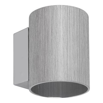 Rabalux - Seinävalaisin 1xG9/10W/230V harmaa