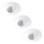 Rabalux - SETTI 3xLED Kylpyhuoneen upotettu valo 3xLED/4W/230V IP44