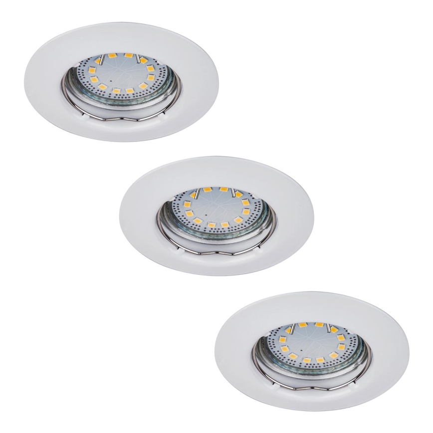Rabalux - SETTI 3xLED Upotettu valo 3xGU10/3W/230V IP40