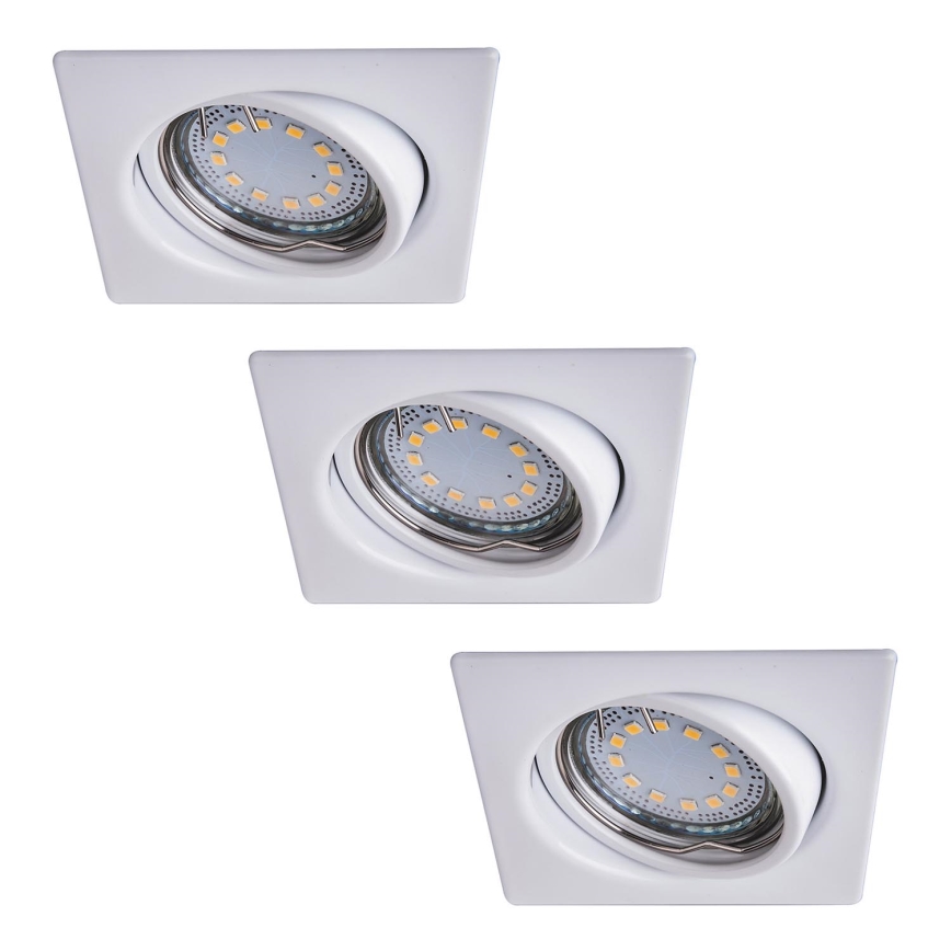 Rabalux - SETTI 3xLED Upotettu valo 3xGU10/3W/230V IP40