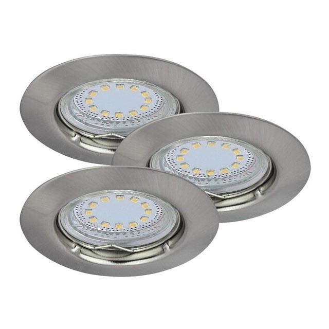 Rabalux - SETTI 3xLED Upotettu valo 3xGU10/3W/230V IP40