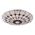 Rabalux - Tiffany lasimaalaus kattovalaisin 2xE27/60W/230V halkaisija 40 cm