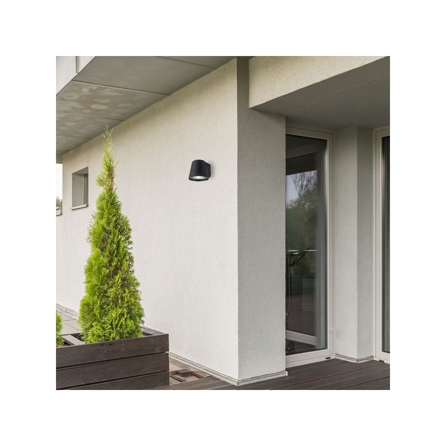 Rabalux - Ulkoseinävalaisin 1xGU10/35W/230V IP54 musta
