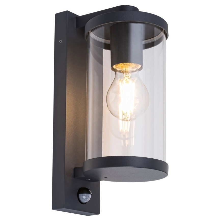 Rabalux - Ulkoseinävalaisin anturilla 1xE27/60W/230V IP44