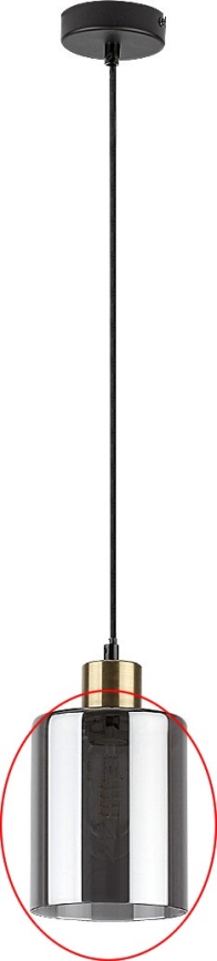 Rabalux - Vaihtolasikupu E27 Ø 13 cm