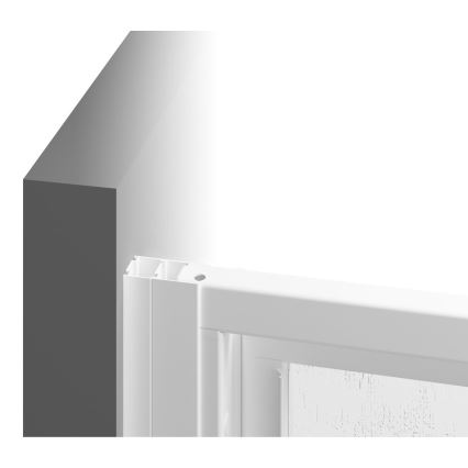 Ravak 00V701R211 - Kolmiosaiset suihkuovet SUPERNOVA 90x198 cm valkoinen