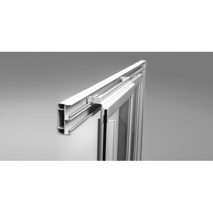 Ravak 00VG01R211 - SUPERNOVA kolmiosaiset suihkuovet 120 x 198 cm valkoinen