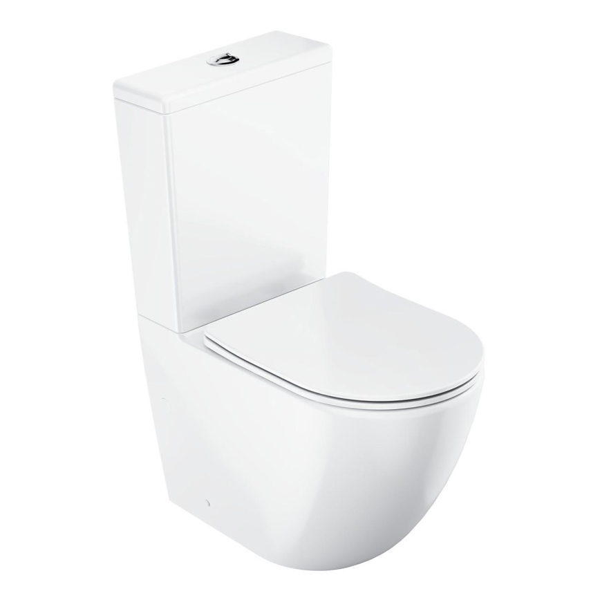 Ravak X01870 - Rimless WC-istuinyhdistelmä SoftClose OPTIMA -istuinkannella, keraaminen/valkoinen