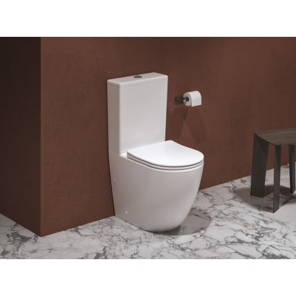 Ravak X01870 - Rimless WC-istuinyhdistelmä SoftClose OPTIMA -istuinkannella, keraaminen/valkoinen