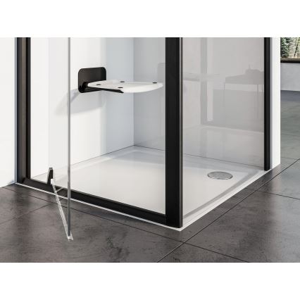 Ravak XA034411010 - Neliömäinen suihkuallas PERSEUS 80x80 cm valkoinen