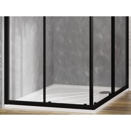 Ravak XA037701010 - Neliömäinen suihkualusta PERSEUS 90x90 cm valkoinen