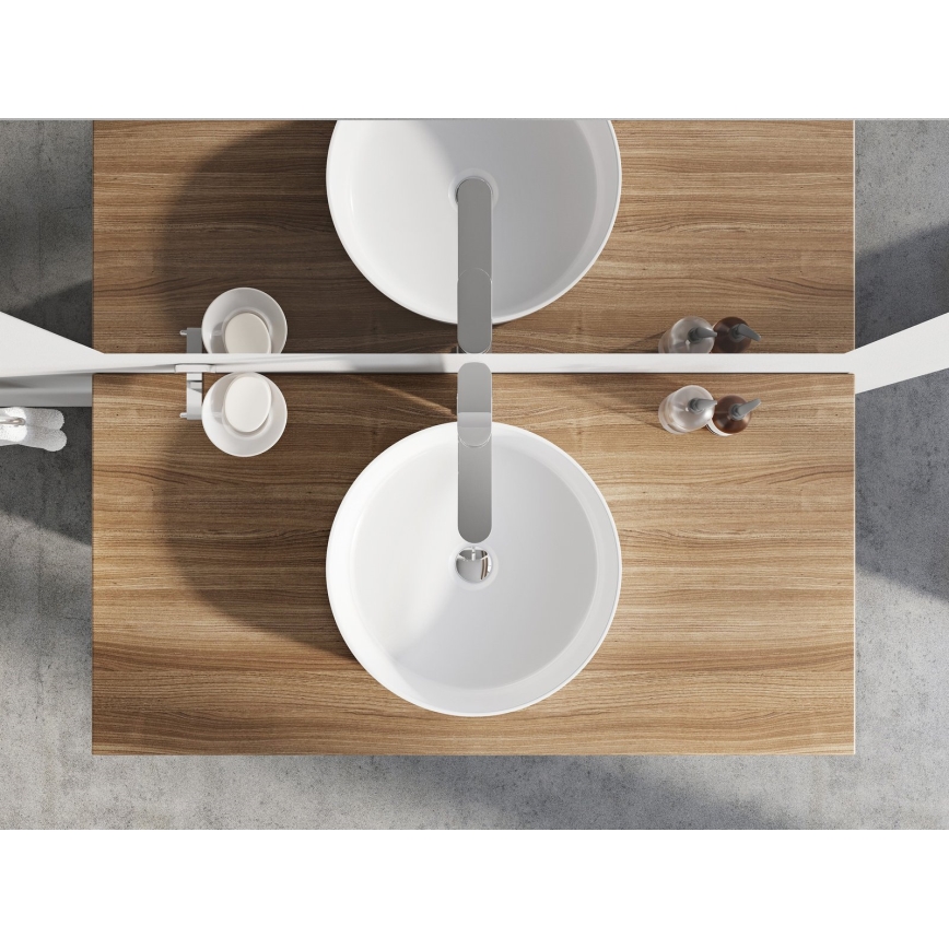 Ravak XJX01140001 - UNI pöytätason pesuallas Ø 40 cm, keramiikka/valkoinen